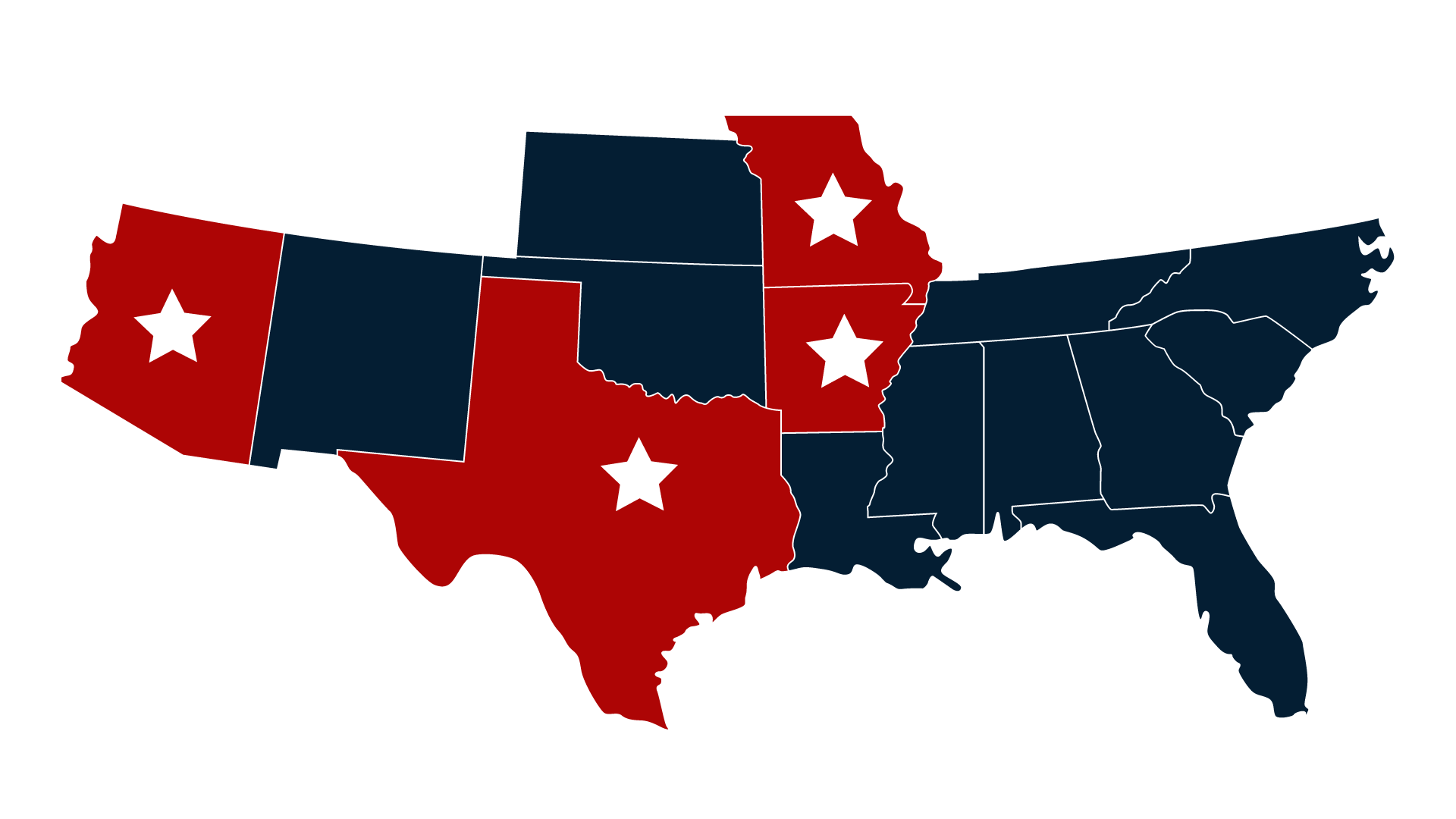 Texas Hose Pro Distributor Map